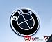 SuperWrappz BLACKOUT Your Badge Emblema Superlay para BMW Sticker VINYL en fibra...