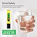 VIVOSUN Digital pH Meter, 0.01pH High Accuracy Pen Type pH Tester for Hydroponics, Household Drinking, Pool and Aquarium, UL Certified