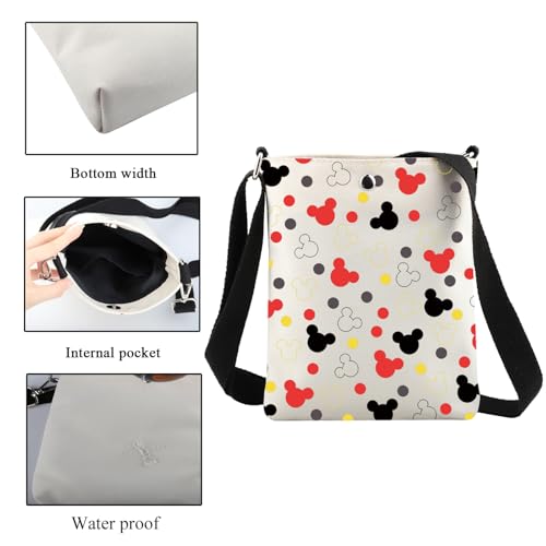 CMNIM Cartoon Mouse Crossbody Bag - Gift for Women Fans & Friends - Colorful Mouse Crossbody Purse3