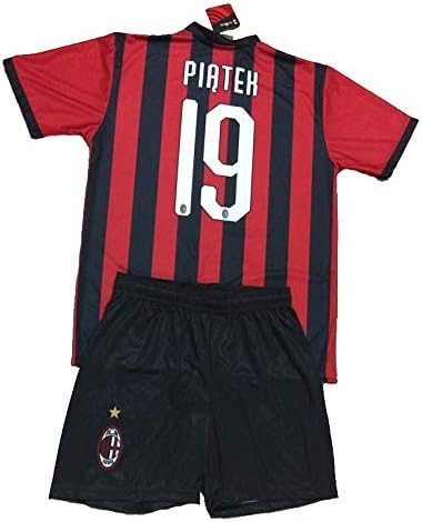 Completo PIATEK Milan Ufficiale 2018-19 Bambino Uomo Adulto Maglia +  Pantaloncini Pantaloncino Completino Home 19 Krzysztof Piątek (6 Anni) :  Amazon.it: Abbigliamento