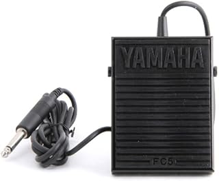 Yamaha FC5 Compact Sustain Pedal for Portable Keyboards, black