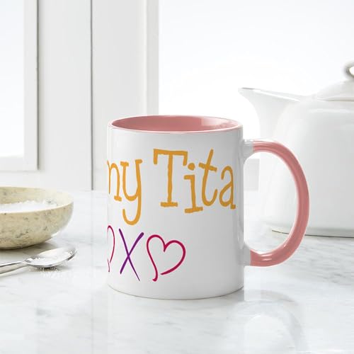 Taza de cerámica 11 oz miniatura 6