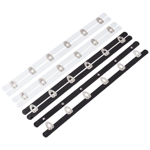 BENECREAT 4 juegos de corsé, 2 estilos de resorte de hierro de acero inoxidable, cierre de corsé con 6 ganchos y ojos para coser, corsé para mujer, corsé de cintura para entrenamiento, botones de