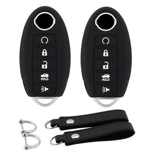 Coque de clé en silicone Nissan Pathfinder Armada de haute qualité - Étui durable Nisn-5-BB