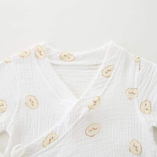 Baby Kimono Robe Romper with Traditional Korean Design Prints 100% Cotton3