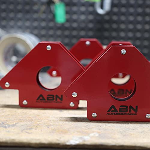 ABN Arrow Welding Magnet – Metal Working Tools and Equipment, 45, 90, 135 Degree Angle Magnet, 4 Pack of 75 Lb Magnet - Thumbnail 7