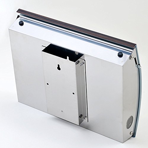 Katanabox Mb-4801 Modern Design Mailbox Wall Mount Contemporary Stainless Steel Postbox With Lock And Key Large Letterbox For House 14” X 12” X 4.1”(Silver : Mail Box Label Not Written) #TOP5