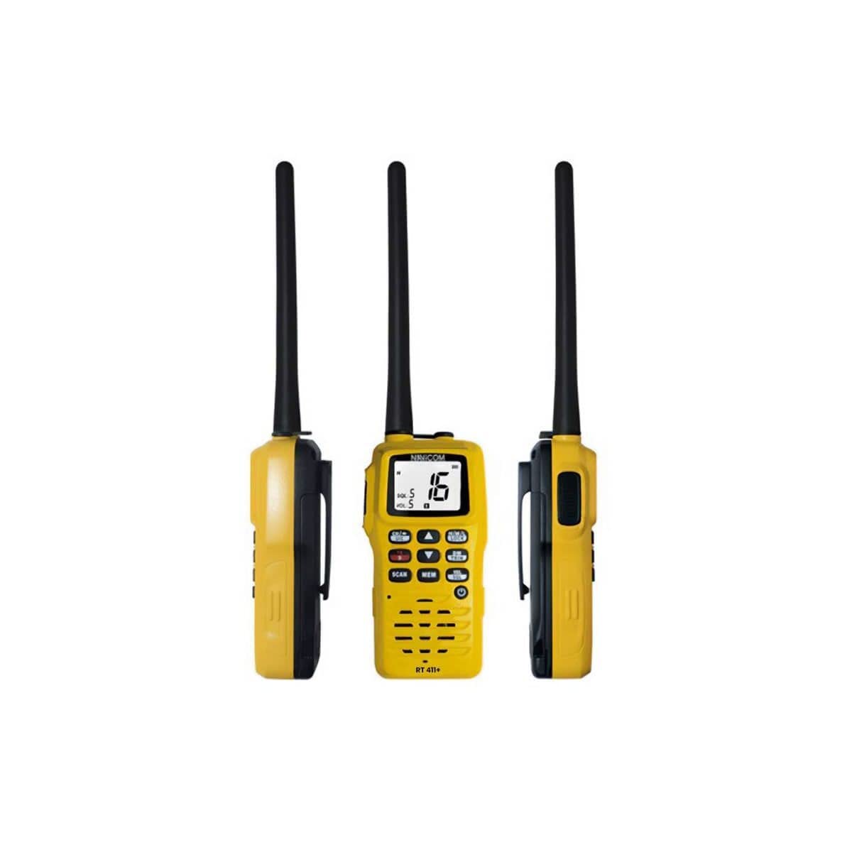 NAVICOM VHF Portable RT411+ Etanche IPX6 Flottante