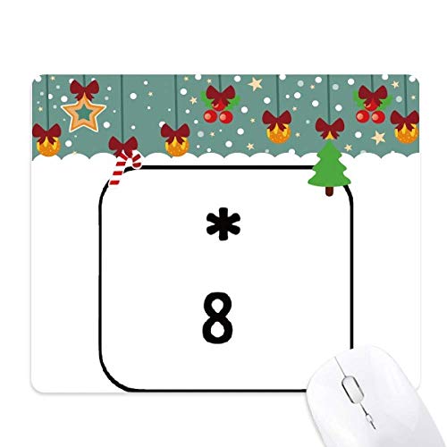 Clavier Symbol 8 Tapis de souris anti-dérapant pour éviter les dérapages de bureau