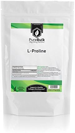 PureBulk L-Proline Container:Bag Size:250g Powder