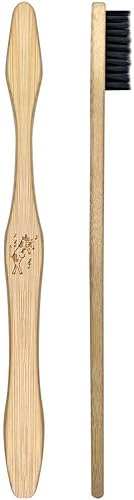 Azeeda 'Dancing Cow' Bamboo Toothbrush (TF00018928)
