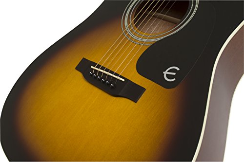 Epiphone Songmaker Ft-100 Acoustic Guitar Player Pack With Gigbag, Strap, Picks, And Tuner - Vintage Sunburst #TOP4