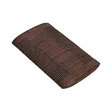 Peine para barba de doble cara: el peine para barba de rejilla satisface sus diferentes necesidades. Dientes de peine suaves, no dañarán el cuero cabelludo ni la piel. Antiestático, mantiene el cabello suave y sin encrespamiento mientras se peina. A diferencia de los peines de plástico típicos que pueden causar encrespamiento en la barba, el bigote o el cabello, este peine para barba de doble cara te hará lucir suave.