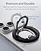 ESR for MagSafe Phone Grip, MagSafe Ring Holder, Magnetic Phone Ring Holder, Magnetic Phone Grip with 2-Way Stand for iPhone 17/16/15/14/13/12, Samsung, Google, All Smartphones(2 Metal Rings included)