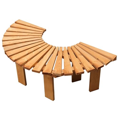 Bancs de jardin pour l'extérieur avec siège à lattes en bois massif