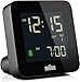 Produktbild Braun digitaler Wecker I Schlummerfunktion I Negatives LC-Display I Schnelleinstellfunktion I Crescendo-Alarm I Schwarz I Modell BC09-DCF