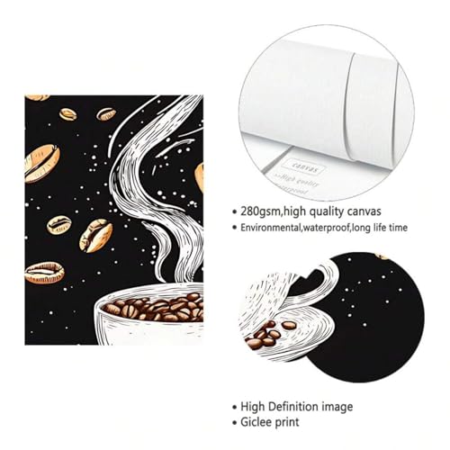 Affiches pour restaurant café décor de style bistrot chic - 5