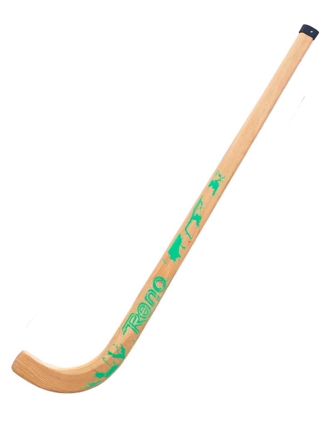 L'Estel Skates - Hockey Reno - Stick Reno TRO 90 cm - Stick de Madera para Jugador de Hockey Patines. hasta 9 años. Corto.