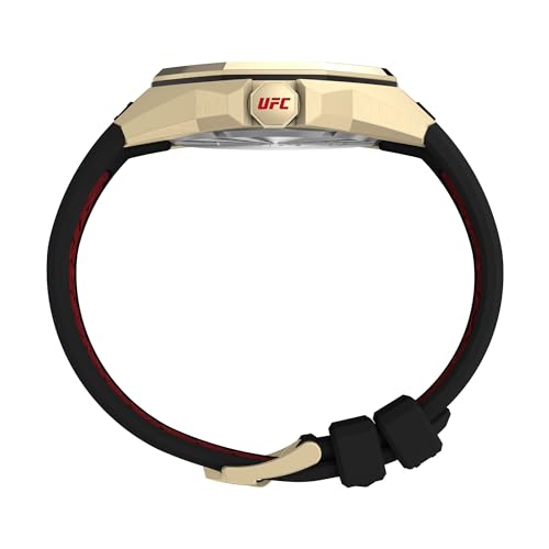 TIMEX Men Gold-Tone Round Stainless Steel Dial Analog Watch- TW2V57100X6 - Image 2