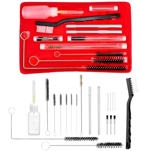 QWORK Air Spray Gun Cleaning Kit (22-Piece Set)