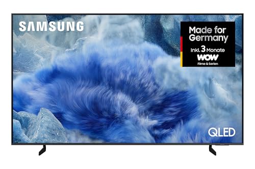 Samsung QLED Q8F 4K 55 Zoll (138 cm) UHD Fernseher, Q4 AI Prozessor, Quantum Dot für Reale Farben, AirSlim Design, 4K Upscaling, Gaming Hub, Kostenlose Inhalte, Samsung Vision AI Smart TV