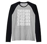 Photo Gallery mangia zucchine maglia con maniche raglan Photo Gallery mangia zucchine maglia con maniche raglan