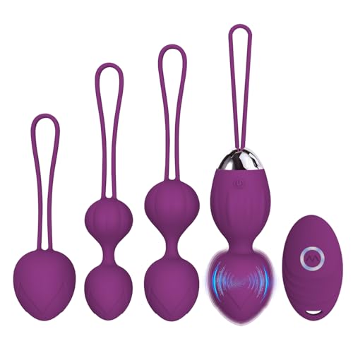 4 Kegel Balls for Women Tightening Exercise Set, Different Kegel Weights for Pelvic Floor Muscle,...