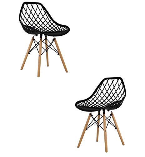 MUNDO IN MUEBLES Set 2 Sillas Eames Vento para Comedor,...