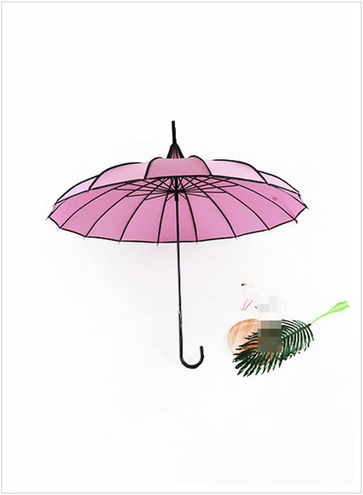 Extra Large Golf Umbrella Pagoda Long Umbrella Automatic Open Waterproof Stick Umbrella for Men Women Rain and Sun Golf Umbrella for Adults Men Women