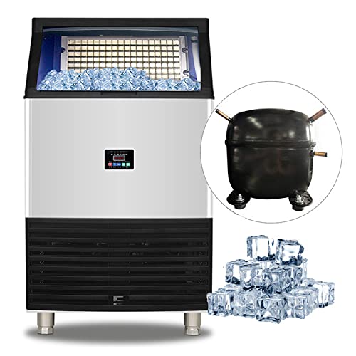 Máquina comercial para hacer hielo 264 lbs/24h con bin 99 lbs miniatura 1