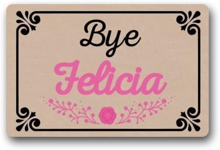 Doormat Bye Felicia Doormat Rug Indoor/Outdoor Door Mats Home Decor,18"x30"
