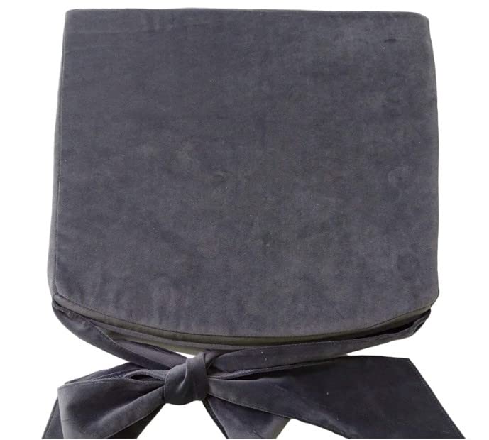 Set mit 2er StuhlKissen mit einem Bogen Kordel Kissen für Rattan...