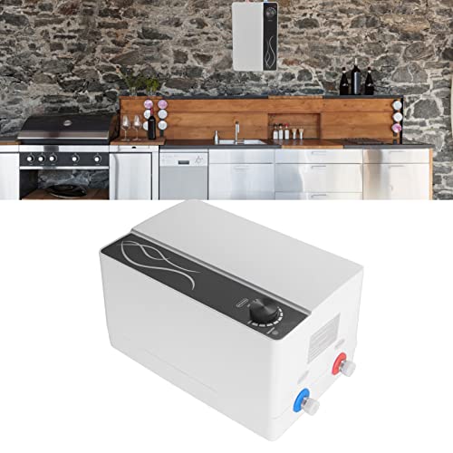 8L Mini Aquecedor de água do Tanque, Aquecedor Elétrico de água Quente Aquecedor de água Quente Inst