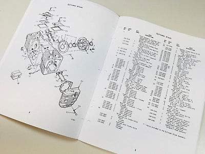Miniatura 3 de Case 446 Garden Tractor Onan B43M Ga016 Catálogo industrial de piezas del motor