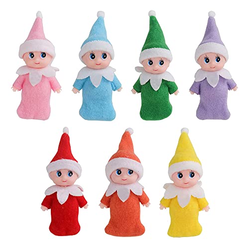 Set de 7 muñecos mini Baby Elf miniatura 1