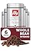 illy Whole Bean Coffee, Intenso Bold Roast, 100% Arabica, Premium Italian Coffee, Ideal for Espresso, Drip, Moka and French Press Brewing, 8.8oz, 6 Pack