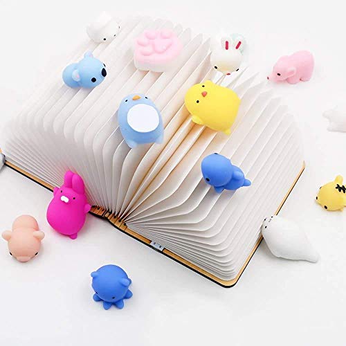 Pokonboy 30 Pcs Squishies Mochi Toys, Mini Kawaii Squishy Animals Squeeze Stress Relief Toys Easter Basket Stuffers Easter Theme Party Favors Easter Egg Filler For Kids #TOP1