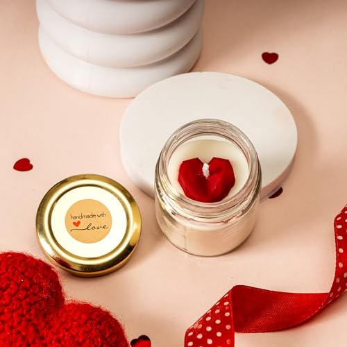 Image of Rarejoy Set of 5 Romantic Gift Hamper for Wife and Girlfriend | Crochet Flower, Mug, Love Desk Cards, Candle & Greeting Card | Gift for Women | Wedding, Valentine, Anniversary & Birthday
