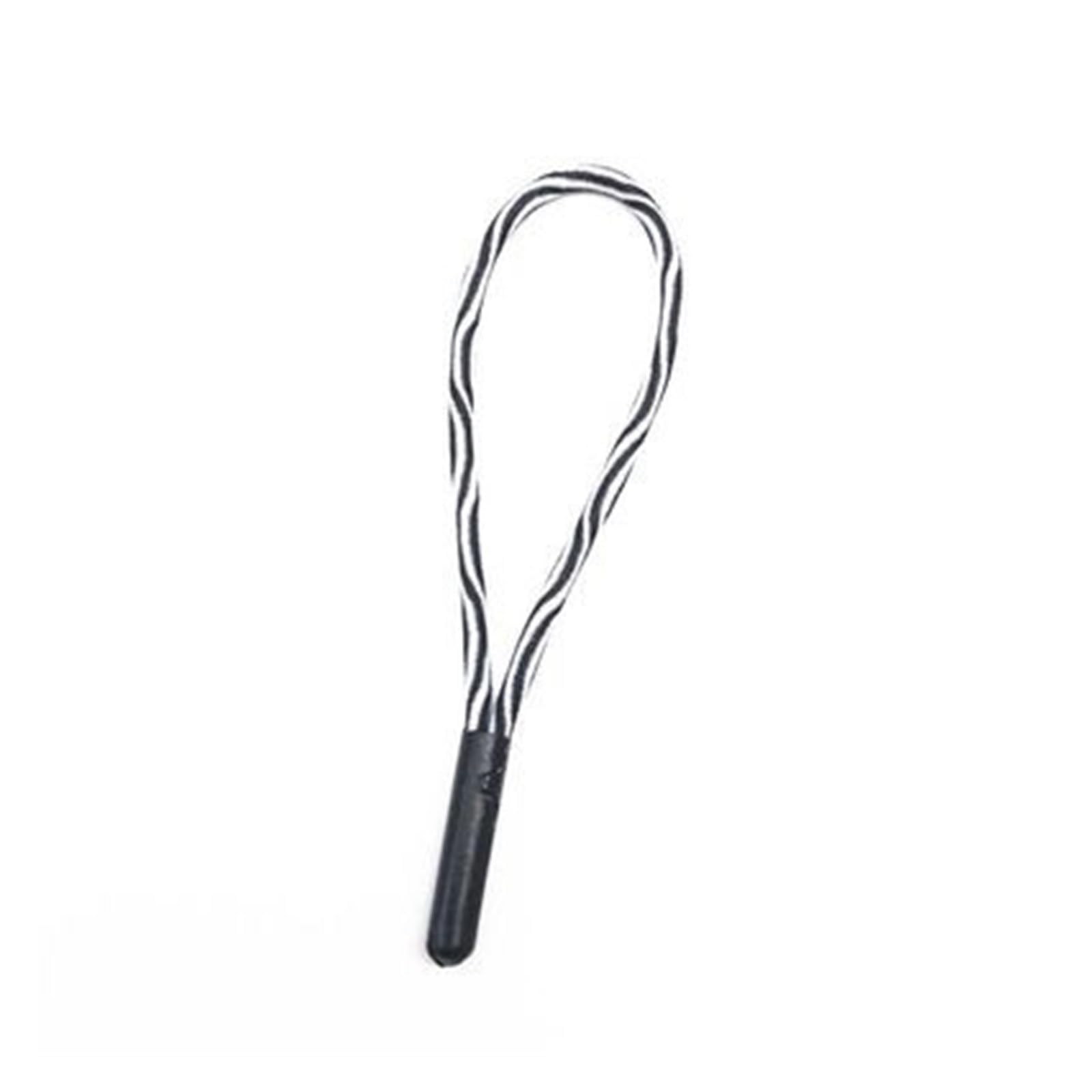 Drawstring Cord 4 Pcs 17 Colors Rope Zipper Pull Cord Elastic Drawstring Detachable Bag Suitcase Backpack Accessories DIY Puller Head End(M)
