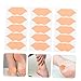 FOMIYES 10sheets Wear-Resistant Heel Cushions for Loose Shoes Self-Adhesive Anti-Slip Heel Pads to Prevent Blisters and Foot Pain for High and Everyday Use