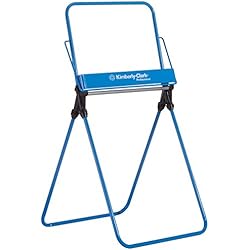 Porta Rollo Kimberly Clark Kimberly-Clark Professional Dispensador de paños en rollo grande en soporte de suelo 6154, azul
