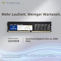 Timetec Premium 8 GB DDR4 2400 MHz (PC4-2400T) PC4-19200 UDIMM für Desktop-PCs – Non-ECC Unbuffered, 288-Pin, 1,2 V, CL17 DIMM-Speichermodul – Ansicht 3