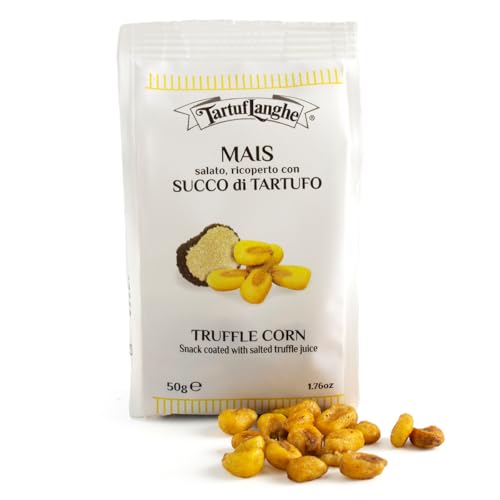 Image of TartufLanghe Truffle Corn Nuts - Coated with Salted Summer Truffle - 1.76 oz
