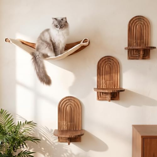 Stylish Cat Wall Shelves for Happy Cats