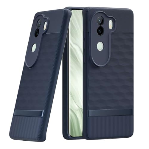 Image of Shockproof Case for Vivo V40e 5G / iQOO Z9s 5G | Full Camera Protection | TPU Flexible Back Cover for Vivo V40e 5G / iQOO Z9s 5G (Steel Blue)