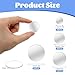 225 Pieces Small Circle Craft Mirror Mini Acrylic Round Mirror Mosaic Mirrors Tiles Self Adhesive Round Mirrors Stickers for DIY Crafts 0.5 Inch 0.75 Inch 1 Inchs 1.2 Inchs