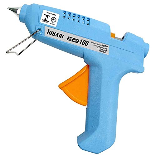 Aplicador De Cola Quente Bastão 60W Bivolt Azul Hm60 Hikari