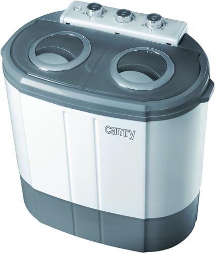 Adler CR 8052 machine à laver Autonome Charge par dessus 3 kg Gris, Blanc