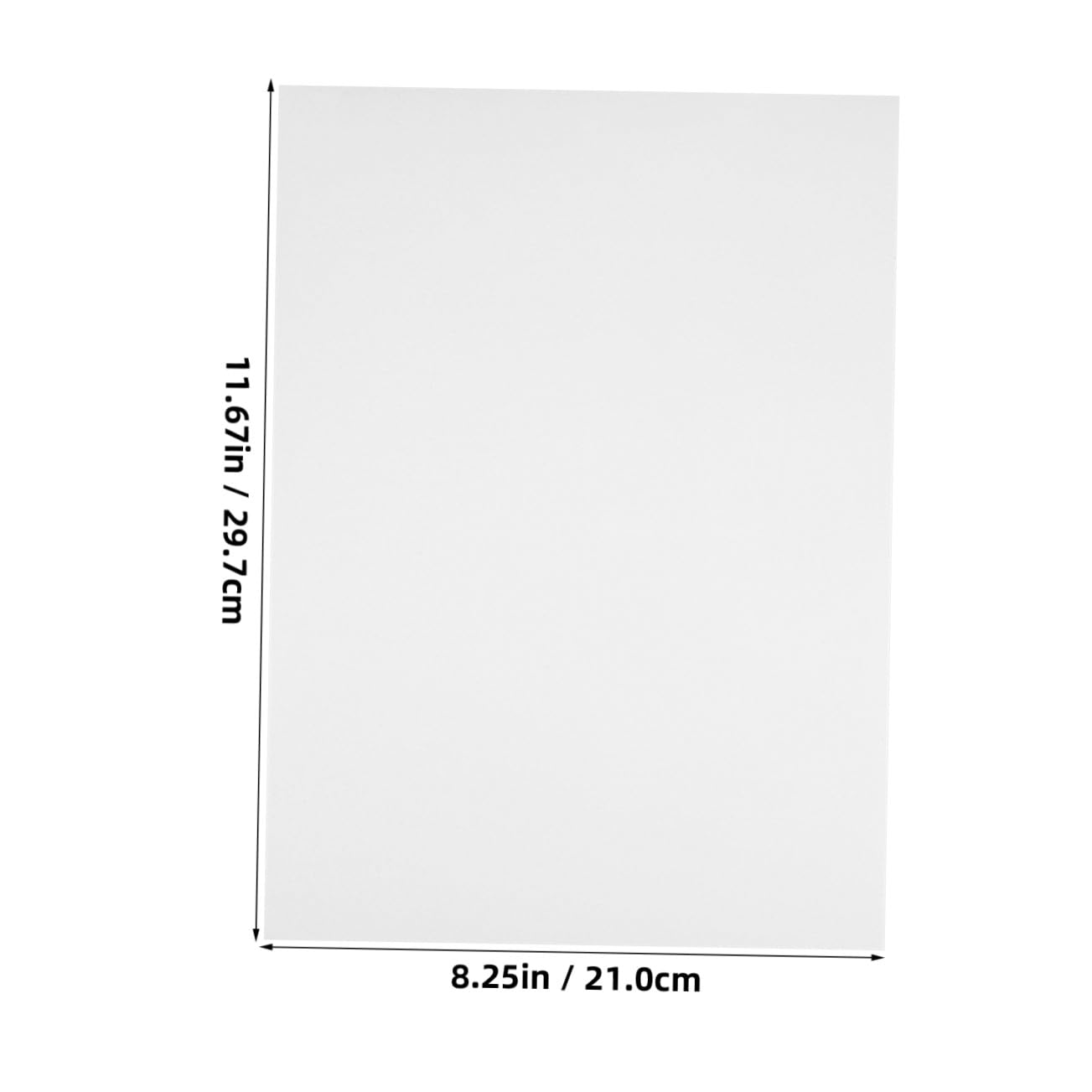 VILLCASE 10hojas Papel De Impresión Magnético De Hojas Magnéticas Brillantes Imprimibles Papel Magnético Para Manualidades Fotos Imágenes Impresora