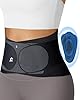 0.5mm Ultra Thin Back Brace with 3D Lumbar Pad, Seamless Yoga Fabric, Lightweight Back Brace for Women Men, Lower Back Pain, Sciatica, Posture, Back Support for Wearing Under Clothes, FSA Eligible